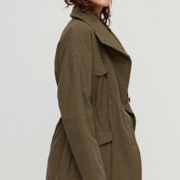 Wilfred Free Ruby Jacket - Mossy Stone - Picture 3 of 7